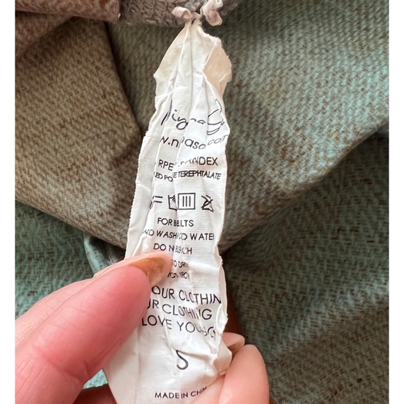 Niyama Sol Beachcomber Cropped in Moroccan Mint Dip Dye, Small - Picture 5 of 5